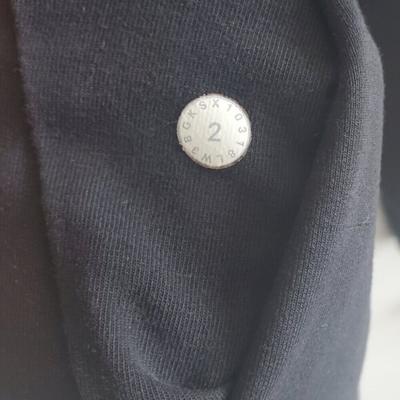 Lululemon Black High Lines Pullover Size 2 - Picture 10 of 12